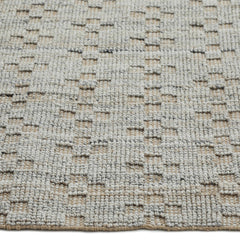 Area Rug, 6 ft x 9 ft, Oatmeal in Recycled P.E.T