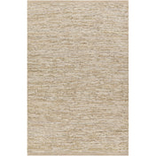 Area Rug, 6' x 9' with Brown, Tan and Gray Leather