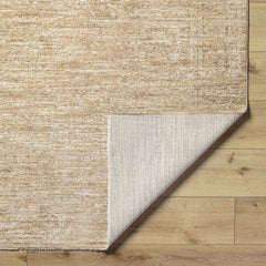 Area Rug, 7'10" x 10'2" in Beige Polyester
