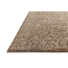 Area Rug 7'10" x 10'2" in Polyester with Brown, Beige, Gray and Taupe