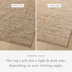 Area Rug, 7'10" x 10'2", Polyester in Beige, Yellow and Gold