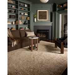 Area Rug, 7'10" x 10'2", Polyester in Beige, Yellow and Gold