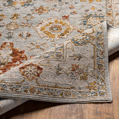 Area Rug, 7'10" x 10'3" in Blue Polyester