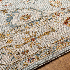 Area Rug, 7'10" x 10'3" in Blue Polyester