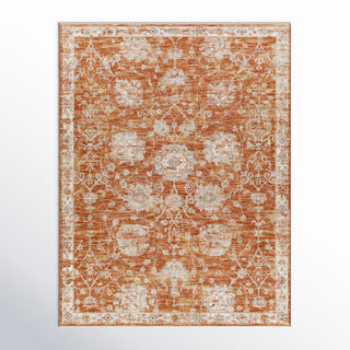 Area Rug, 7'10" x 10'3" with Oriental Pattern