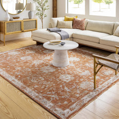 Area Rug, 7'10" x 10'3" with Oriental Pattern