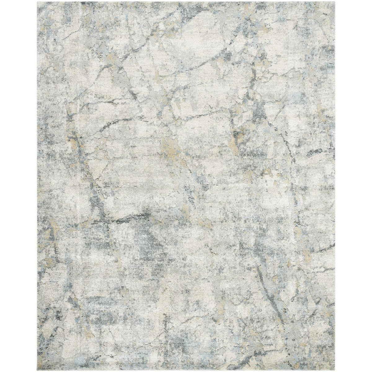 Area Rug, 7'10" x 10', Abstract Pattern in Polyester Blend