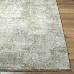 Area Rug, 7'10" x 10', Green Polypropylene