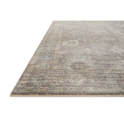 Area Rug, 7'10" x 10' in Beige and Gray Polyester