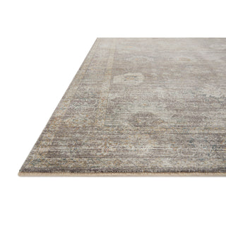 Area Rug, 7'10" x 10' in Beige and Gray Polyester