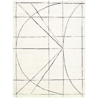 Area Rug, 7'10" x 10', Polyester with Abstract Pattern