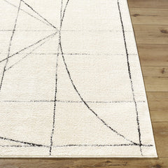 Area Rug, 7'10" x 10', Polyester with Abstract Pattern