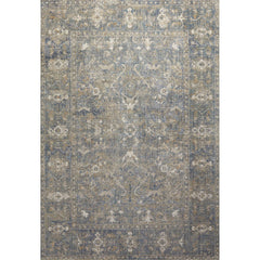 Area Rug, 7'10" x 10' Rectangle in Ivory, Beige and Green