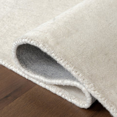 Area Rug, 7'6" x 9'6", Hand-Tufted Wool in Ivory