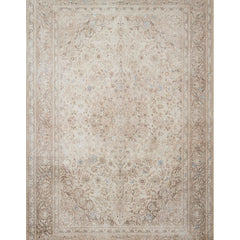 Area Rug, 7'6" x 9'6" with Beige Polyester