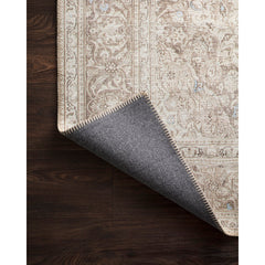 Area Rug, 7'6" x 9'6" with Beige Polyester