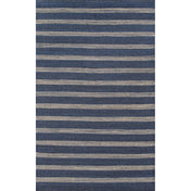 Area Rug, 7'6" x 9'6" with Navy Jute and Sisal