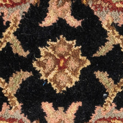 Area Rug, 7'6" x 9'6" Wool in Red and Navy