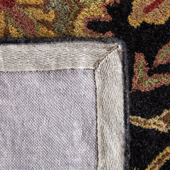 Area Rug, 7'6" x 9'6" Wool in Red and Navy