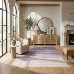 Area Rug, 7'7" x 10'10" with Violet Polyester