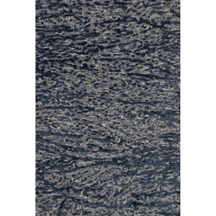Area Rug, 7'9" x 9'9" in Blue Wool and Rayon