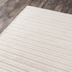 Area Rug, 7'9" x 9'9" in Ivory with Jute, Sisal and Wool