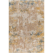 Area Rug, 7 ft 10 in x 10 ft 3 in with Multicolor Abstract Pattern