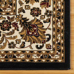 Area Rug, 7 ft 10 in x 10 ft, Polypropylene with Traditional Pattern