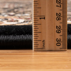 Area Rug, 7 ft 10 in x 10 ft, Polypropylene with Traditional Pattern