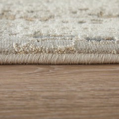 Area Rug, 7 ft 9 in x 10 ft with Viscose and Polyester Pile