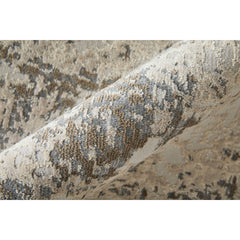 Area Rug, 7 ft 9 in x 10 ft with Viscose and Polyester Pile