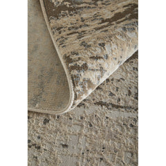 Area Rug, 7 ft 9 in x 10 ft with Viscose and Polyester Pile