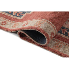 Area Rug, 7 ft 9 in x 9 ft 9 in Hand-Tufted Wool