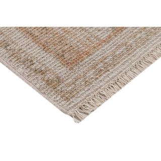 Area Rug, 7 Ft 9 In x 9 Ft 9 In, Neutral Wool with Geometric Pattern