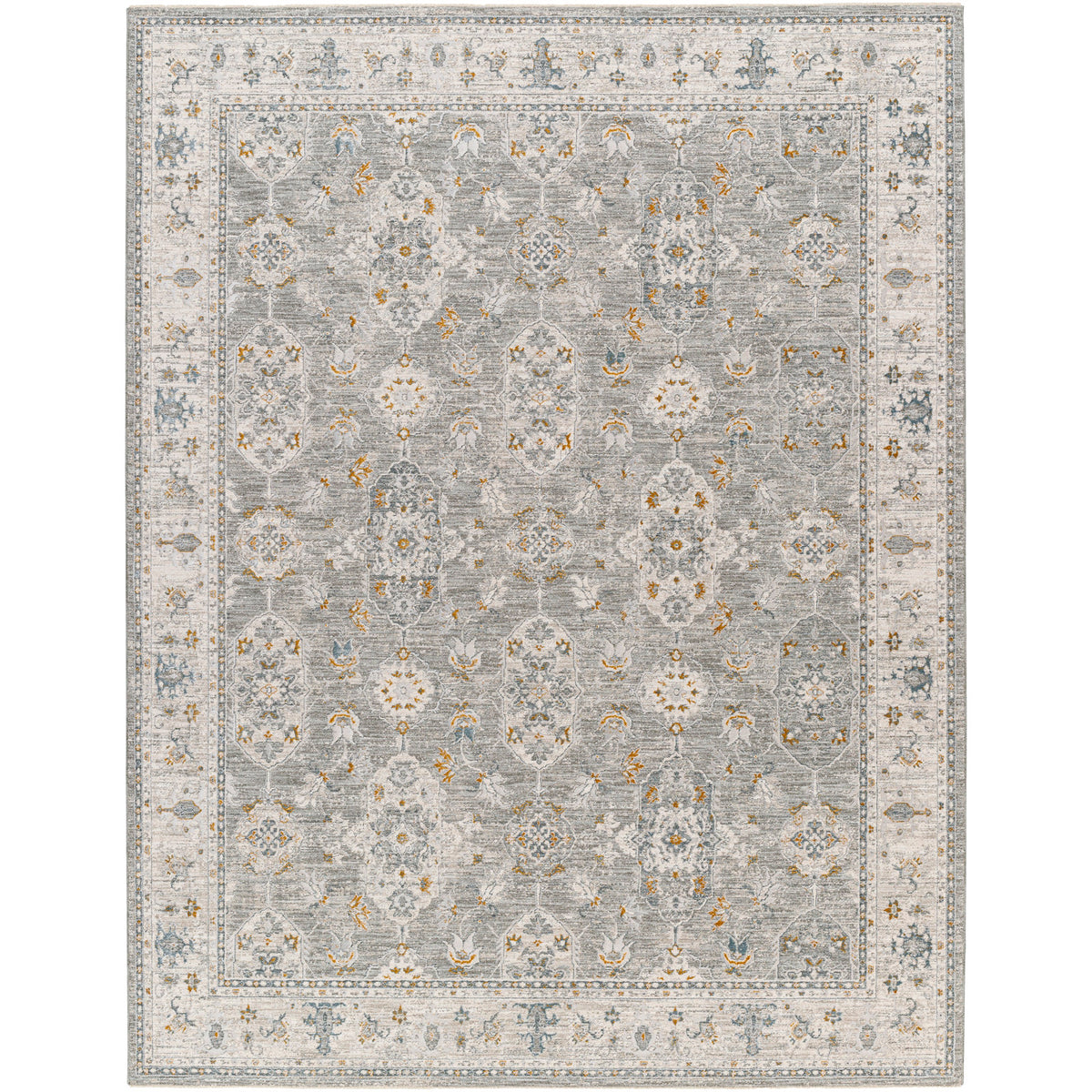 Area Rug, 6 ft 7 in x 9 ft 6 in Rectangle in Polyester