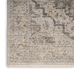 Area Rug, 8'6" x 11'4", Polypropylene with High-Low Pile