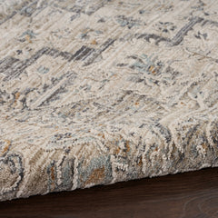 Area Rug, 8'6" x 11'4", Polypropylene with High-Low Pile
