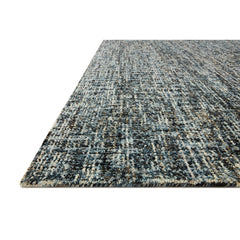 Area Rug, 8'6" x 12', Wool in Denim/Charcoal