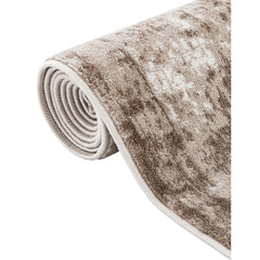 Area Rug, 8 ft 1 in x 11 ft, Beige Polypropylene with Jute Backing