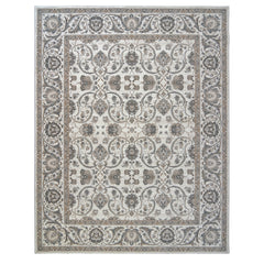 Area Rug, 8 ft 8 in by 13 ft, Polypropylene with Jute Backing