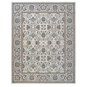 Area Rug, 8 ft 8 in by 13 ft, Polypropylene with Jute Backing