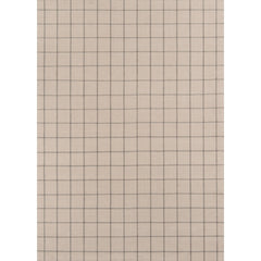 Area Rug, 8 ft x 10 ft, Beige Plaid Wool