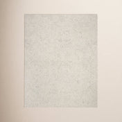 Area Rug, 8 ft x 10 ft, Geometric Hand-Tufted Wool and Cotton