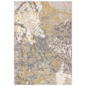 Area Rug, 8 ft x 10 ft with Abstract Pattern
