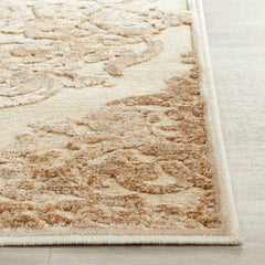 Area Rug, 8 ft x 11 ft 2 in, Stone Viscose with Geometric Pattern