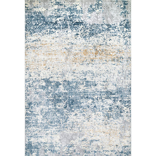 Area Rug, 8 x 10 ft in Gray and Beige
