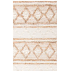 Area Rug, 8 x 10 ft, in Ivory and Beige