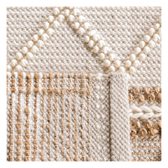 Area Rug, 8 x 10 ft, in Ivory and Beige
