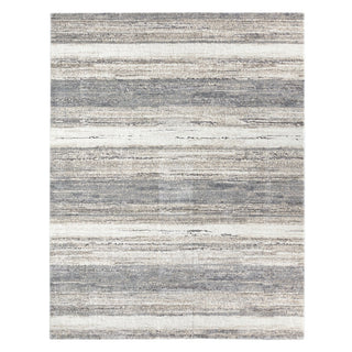 Area Rug, 8 x 10 ft, Tan/Taupe with Abstract Pattern
