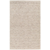 Area Rug, 8' x 10' Hand-Loomed Wool in Beige